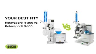 Rotavapor® R300 vs R100 Find your Distillation BestFit [upl. by Natan881]