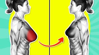 ➜ Shrink BREAST Size in 5 Weeks ➜ EASY 10 min Workout [upl. by Cassi]