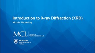 Introduction to Xray Diffraction XRD [upl. by Hepzi]