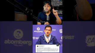 SANJAY MANJREKAR ON GAUTAM GAMBHIR 🙄 cricket gautamgambhir sanjaymanjrekar indvsaus abcricinfo [upl. by Ylera]