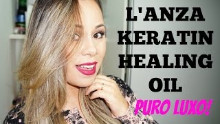 Keratin Healing Oil LANZA  JOICE MAGALHÃES [upl. by Keraj]