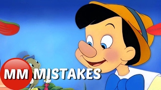 10 Biggest Disney Pinocchio MOVIE MISTAKES You Totally Missed  Pinocchio Movie [upl. by Wylen]