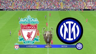 FC 24  Liverpool vs Inter Milan  UEFA Champions League  PS5™ Full Match amp Gameplay [upl. by Skilken666]