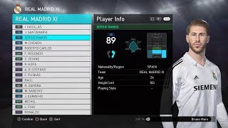 Classic Real Madrid  PES 2018 Ps4PC [upl. by Eiramoj]