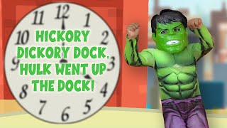 Hickory Dickory Dock  Super Kids Songs [upl. by Airak]