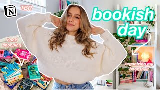 BOOKISH DAY IN MY LIFE  book shopping haul bookshelf redo TBR amp cozy reading vlog 📖📚 [upl. by Lap666]