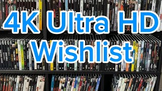 Bluray to 4K Ultra HD Wishlist [upl. by Fasto974]