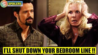 Brooke is shocked when Thomas suddenly returns to shut down her bedroom line  Bold and Beautiful [upl. by Roxine]