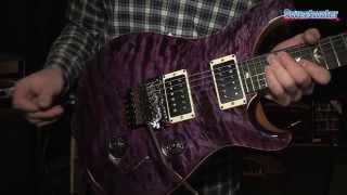 PRS Custom 24 Floyd Rose Guitar Demo  Sweetwater at Winter NAMM 2014 [upl. by Hesler]