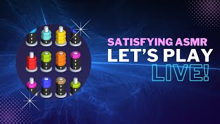 ✨ASMR Live 🌈Lets Sort Colorful Bolt and Nuts🔩⚫️ [upl. by Varrian171]