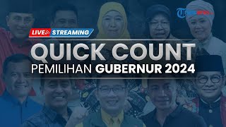 🔴LIVE Hasil Quick Count Pilkada Serentak 2024 di Sejumlah Provinsi [upl. by Revell]