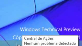 Tutorial completo Windows 10 Technical Preview com link pra download 32 e 64 bits em portugues [upl. by Bellamy]