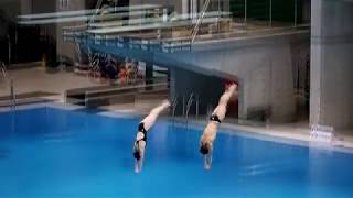 FINACNSG Diving World Series 2019 Sagamihara Mixed 10m Synchro Platform [upl. by Wiebmer]