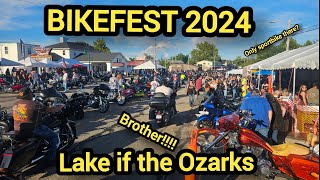 BIKEFEST 2024 lark of the Ozarks packed [upl. by Aseeram]