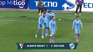 ALWAYS READY VS BOLIVAR  CLAUSURA  FECHA 21  RESUMEN [upl. by Iren]