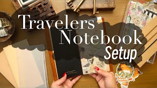 Travelers Notebook Setup [upl. by Bullion]