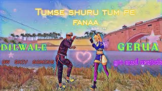 Tumse shuru tum pe fanaa 💓 free fire love status  free fire status  free fire shayari status 💓 [upl. by Anilag]