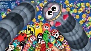 Snake Worm Zoneio New Epic Level Gamepaly Snake Game Video Biggest Slither ever loom parynhar [upl. by Bettencourt]