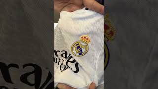 Camisa Real Madrid Adidas I 2425 Versão Jogador realmadrid halamadrid laliga vinijr futebol [upl. by Sone810]