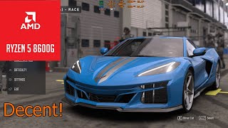 Ryzen 5 8600G  Forza Motorsport  No GPU [upl. by Mesics]