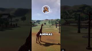 🦒 BECOME The ANIMAL in Planet Zoo  Planet Zoo Tutorial shorts planetzoo [upl. by Ynohtn]