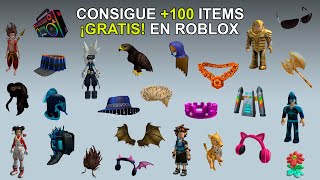 CONSIGUE MAS DE 100 ITEMS GRATIS EN ROBLOX  Abril 2024 [upl. by Almita]