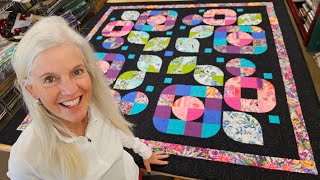 SEW A QUILT WITH ME quotMOD FLOWER BOXquot PATTERN [upl. by Eirruc]