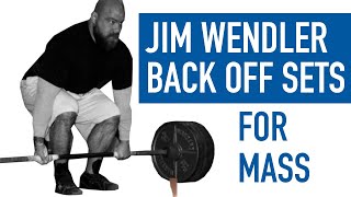 JIM WENDLER Creator of 531 Top Set Back Off Training for Hypertrophy [upl. by Atiuqehs]