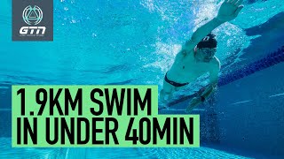 How To Break 40 Minutes For A 703 Ironman Swim  GTN Training Tips [upl. by Jaclin]