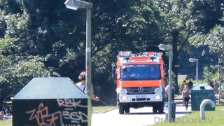 FEUERWEHR HAMBURG EINSATZ IM STADTPARK MIT HLF [upl. by Aja]