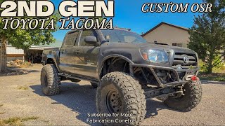 Toyota Tacoma Custom Outboard Shock Relocation [upl. by Ahsinac]