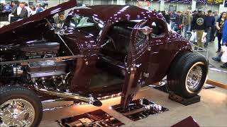 Rick Boleas 1933 Ford 5 Window Coupe At The 2018 Detroit Autorama [upl. by Lynnett]