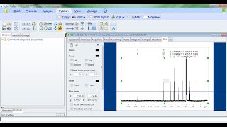 13C NMR processing by TopSpin [upl. by Cathy]