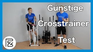 Günstige Crosstrainer im Test  Ellipsentrainer der untere Preisklasse [upl. by Caravette539]