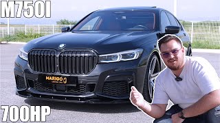 BMW M750i 700HP 2022  Kjo eshte Vetura e Enderrave tGafit [upl. by Kokaras]