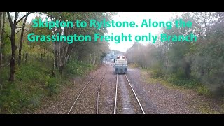 Cab Ride from Skipton to Rylstone A Trip on the Freight only Grassington Branch [upl. by Salsbury]