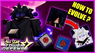 MADARA UPDATE   How To Get The New 7 Madara Legendary Leader Path  All Star Tower Defense [upl. by Bernette]