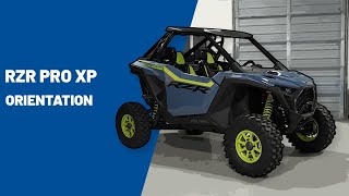 2025 RZR Pro XP  Orientation  Polaris RZR® [upl. by Orlov]