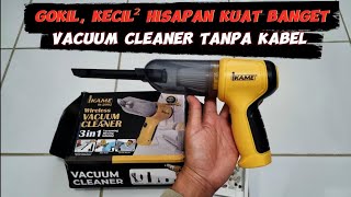 Review mini vacuum cleaner portable terbaik dari ikame [upl. by Shanon]