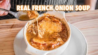 Easy Homemade French Onion Soup [upl. by Ecnarret]