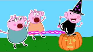 Halloween at Peppa Pigs House  Funny Peppa Pig Try Not To Laugh Episode 3 [upl. by Akirej859]