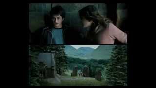 Harry Potter remonte le temps  comparaison des scènes   Harry Potter back in time split screen [upl. by Atnuahsal90]