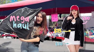 MEGA HAUL tianguis buscando tendencias [upl. by Ernesto838]