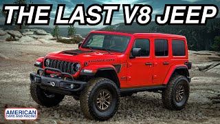 The Jeep Wrangler Rubicon 392 Final Edition Is Its Last V8Powered Model [upl. by Eidahs172]