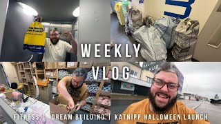 WEEKLY VLOG 💪 Packing Katnipp Orders amp Building Dreams Or Trying [upl. by Tricia]