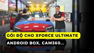 Gói độ cho Mitsubishi Xforce Ultimate 2024  Dán phim cách nhiệt ô tô lắp android box cam 360 … [upl. by Inava]