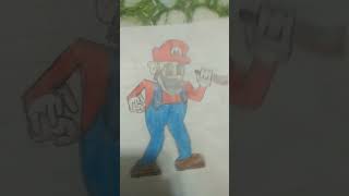 Marioexe mi dibujo [upl. by Akcirre]