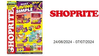 Shoprite specials ZA  24062024  07072024 [upl. by Hpeseoj]