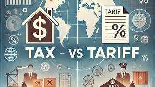 Difference between Tax and Tariff [upl. by Mic]