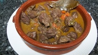 Receta Carrillada de Cerdo en Salsa [upl. by Yevrah347]